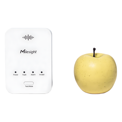 Sensor Detector de Fugas de Gas LoRaWAN / Alarma 85 dB / Salida de Relé y Válvula Solenoide / 800 Registros