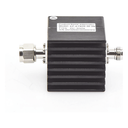 Atenuador en Línea de 30 dB / 20 Watt Máx. / CD-3 GHz / Interiores / N macho - N hembra