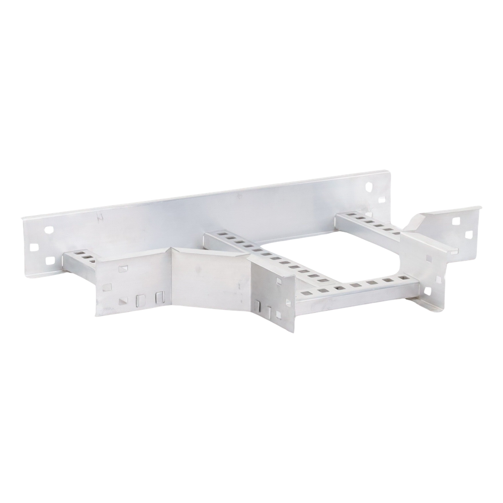 Derivación "T" Horizontal de Aluminio Perfil Z / Peralte 3 1/4" / Ancho 9"/ Radio 8" / Incluye Tornillería (CHTHEZ314R8X9AK)
