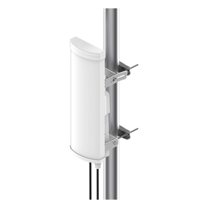 Antena sectorial de 90 grados, 18 dBi, 5.9-7.1 GHz, MU-MIMO 4x4, incluye kit de montaje para EPMP4600