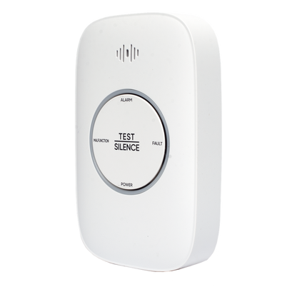(HikFire) Detector de Gas LP Propano C3H8 / Alarma Temprana / Salida para cierre de Válvula y/o activación de Ventilador / Protección IP30 / Alarma