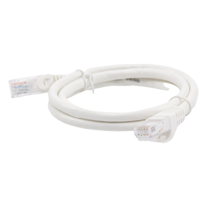 Cable de Parcheo UTP Cat6 - 1 Metro (3.28 Pies) - Blanco