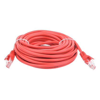 Cable de Parcheo UTP Cat5e - 7.0 Metros (22.97 Pies) - Rojo