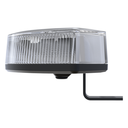 Luz Auxiliar Esquinera de 9 LED, Ambar, Lente Transparente, SAE