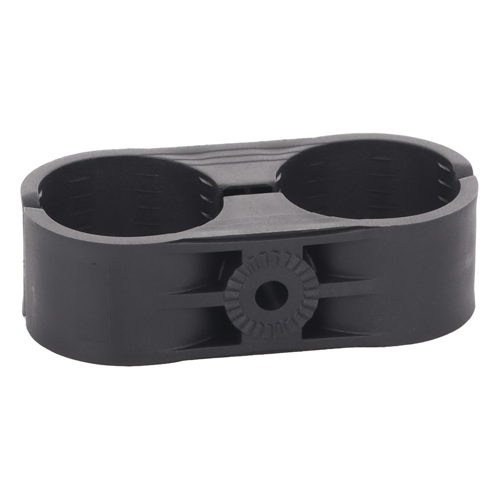 Paquete de 10 Sujetadores Plasticos Para Cable Coaxial de 2-1/4"