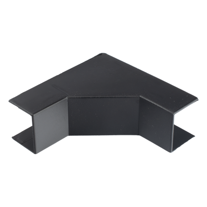 Esquinero Interior Color Negro de PVC Auto Axtinguible, Para Canaleta TMK-1720-N-CC (5220-02003)