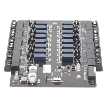 Expansor de 16 Relevadores / RS-485 / Compatible ZKEC10 / Hasta 58 Relevadores / 12VCC