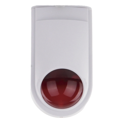 Sirena Estrobo SFIRE SF-06R / 110 dB / 12 VCC / Estrobo Rojo Integrado / Uso Interior y Exterior