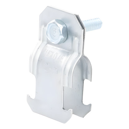 Abrazadera Unicanal para Conduit Pared Gruesa y PVC de 1/2" (13 mm).