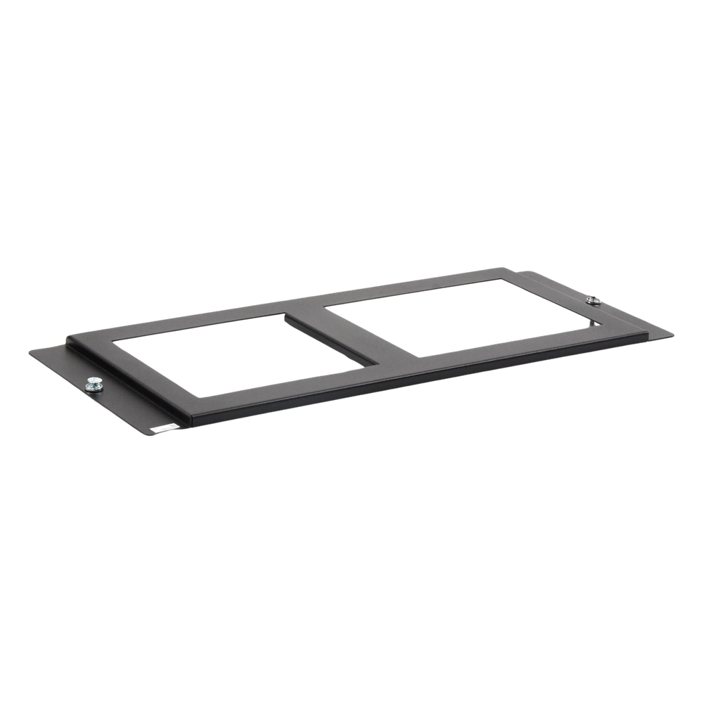 Placa de vestidura para chasis CA-1 con DVC-EM, DVC-KD y micrófono CMIC-1, en gabinetes NOTIFIER serie CAB-4
