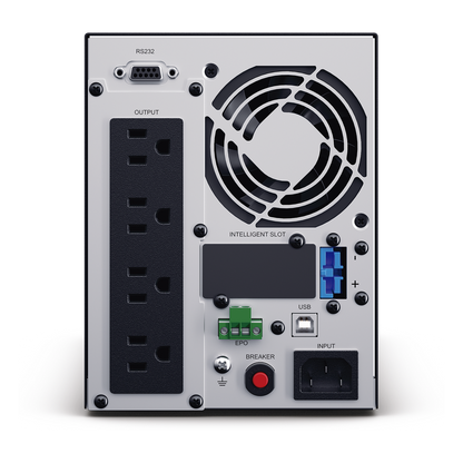 UPS de 1000 VA/900 W, Online Doble Conversión, Entrada 120 Vca NEMA 5-15P, Onda Senoidal Pura, Tipo Torre, Con 4 Tomas NEMA 5-15R