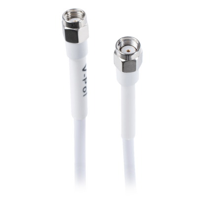 Antena Omnidireccional en 2.4 GHz, Rango de Frecuencias (2.3 - 2.5 GHz), Ganancia de 10 dBi, Doble Polaridad MIMO 2x2, Incluye Jumpers
