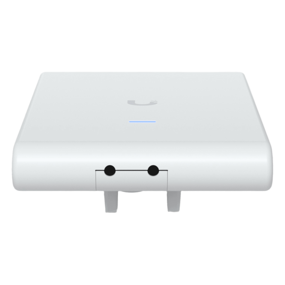 Punto de Acceso UniFi WiFi 6 Mesh Pro/ 2.4 y 5 GHz / MU-MIMO 2x2 por banda / para exterior IPX6 / 2 puertos GbE (x1 PoE IN, x1 puerto de red) hasta