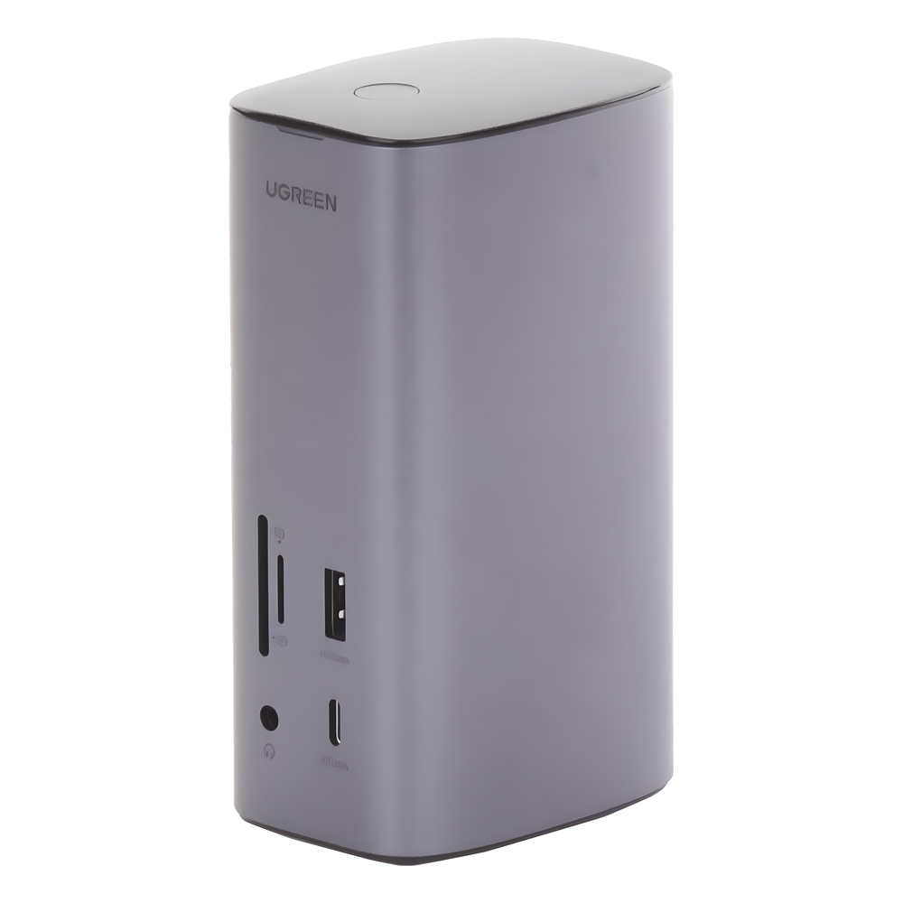 HUB USB-C (Docking Revodok Pro) 12 en 1 | 2 USB-A 3.0 | 1 USB-C PD Carga 100W | 1 USB-A 3.1 | 1 USB-C 3.1 | HDMI 4K | HDMI 8K Ultra HD | Display Port