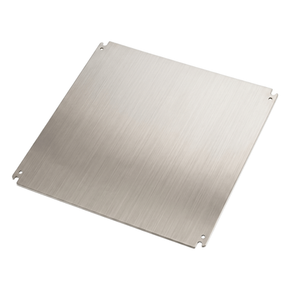 Gabinete de Acero Inoxidable 304L ASR IP66 400x300x150 mm (15.7 x 11.8 x 5.9 in) / 2 Cerraduras / Montaje Placa 2 mm