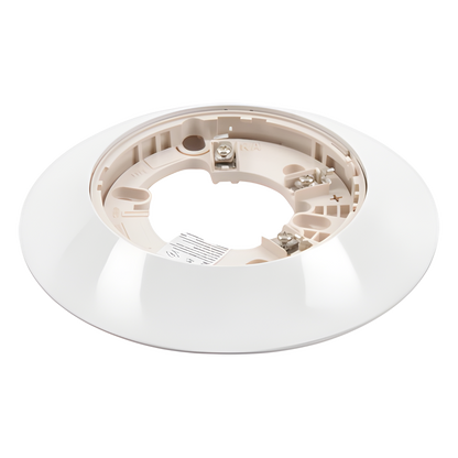 Base de 6 Pulgadas / Para detectores Notifier, Farenhyt, Silent Knight y Fire-Lite / Color Blanco