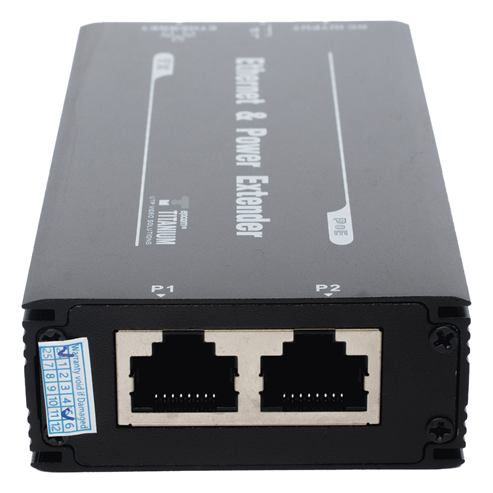 (POE 600 METROS) Transmisor para Extensor PoE TT-8001R / 1 Puerto para recepción de video y alimentación (PoE) / IDEAL PARA DOMOS Y CAMARAS IP