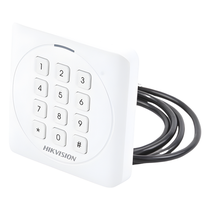 Lector de Tarjetas PROX EM y Contraseñas / Exterior IP65 / Wiegand / Compatible con Cualquier Panel / PEQUEÑO y ESTETICO