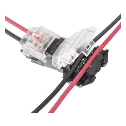 Conector en forma de T para 2 Contactos / Para una Conexión Rápida