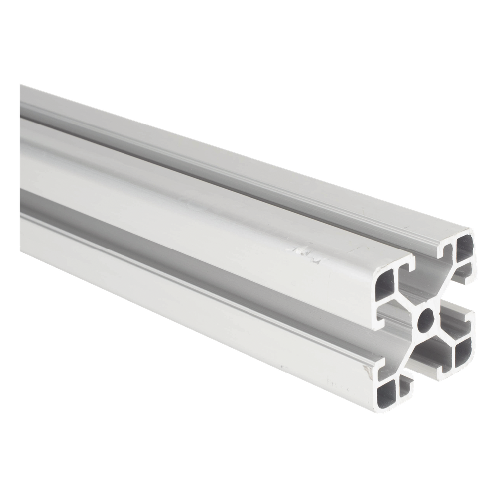 Accesorio_ Riel de Aluminio con longitud de 2380mm| Compatible con estructura para Videowall | Diseño Modular | Incluye Tapas de Riel