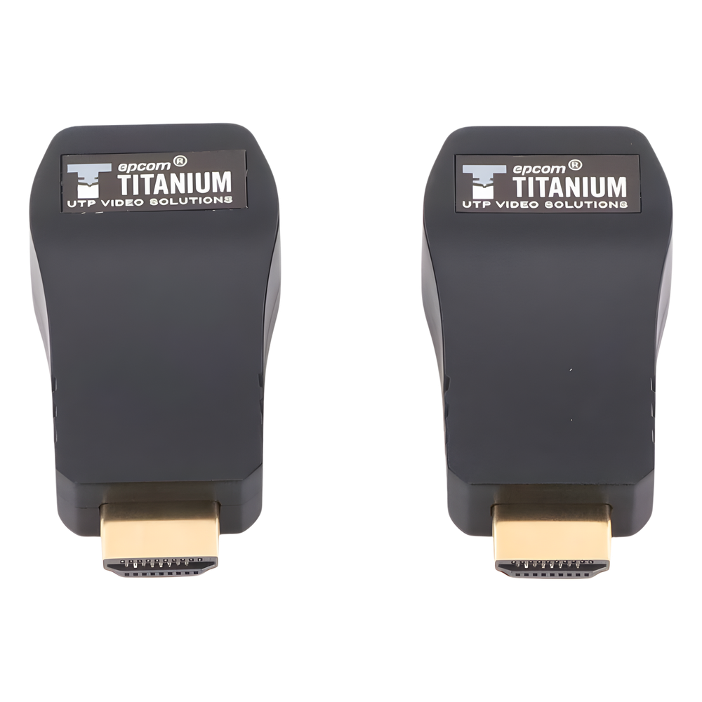Kit Extensor 25m convertidor Señal HDMI a UTP (Cat5e/Cat 6) / Calidad PREMIUM