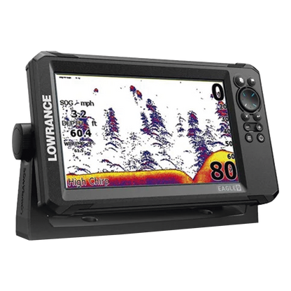 Eagle-9 ecosonda en pantalla horizontal IPS de 9 pulgadas, incluye transductor skimmer 50/200 kHz