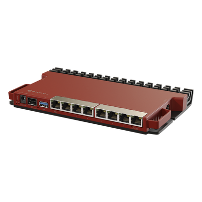 Router con CPU ARM / 8 Puertos GE / SFP 2.5G / montaje 1U