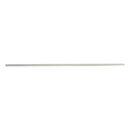 4 Rieles DIN Estándar de 35 mm Ranurado / 25 cm de longitud / Fabricado en Acero