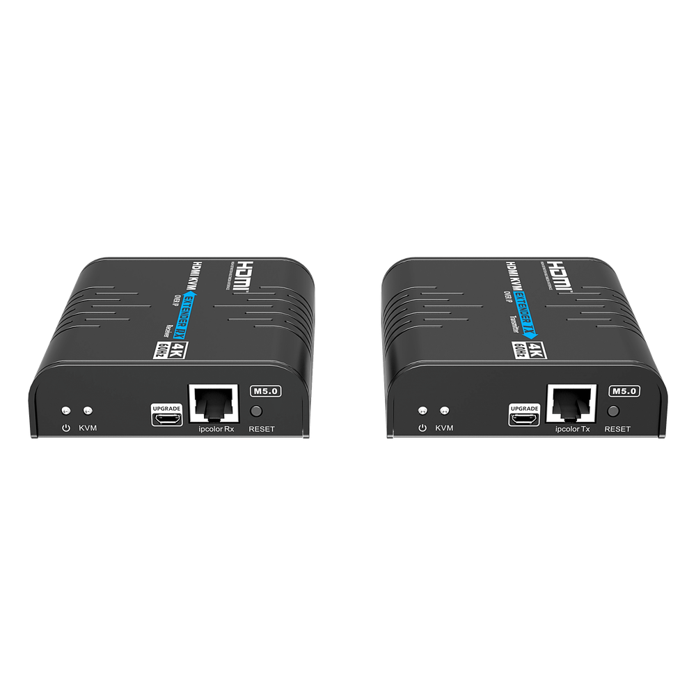 Extensor KVM HDMI 4K a 60 Hz | Transmisión hasta 120 mts con CAT6 | Resolución 4096x2160@60Hz | Ancho de Banda 18Gbps | HDCP1.4 y HDCP2.2 | Latencia