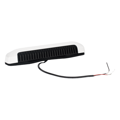 Luz de Escena, 6 LED, IP67, con bisel color blanco, Ideal para Ambulancias y Vehiculos de trabajo