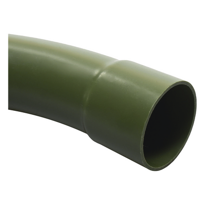 Curva/Codo de 90 PVC Conduit pesado de 1 1/2" (38 mm).