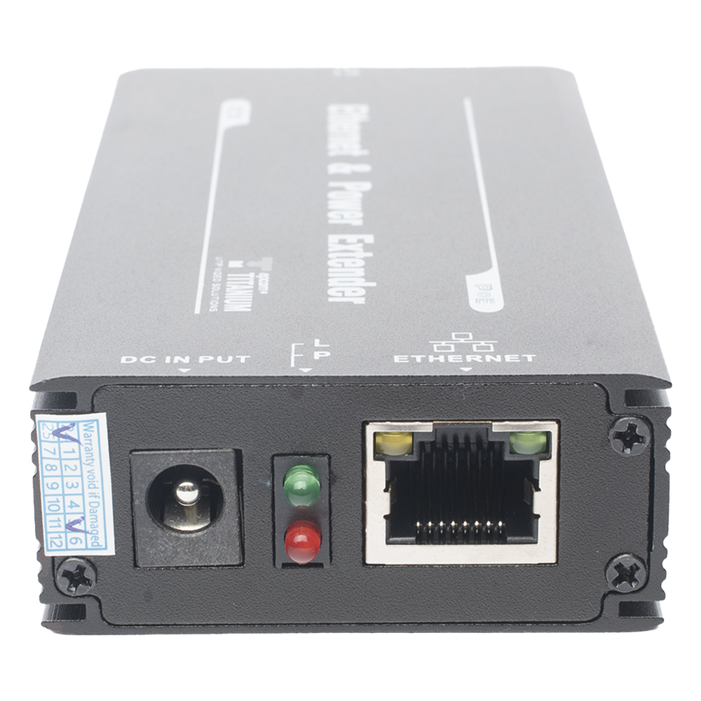 (POE 600 METROS) Receptor para Extensor PoE TT-8001TPOE / 1 Puerto para recepción de video y alimentación (PoE) / IDEAL PARA DOMOS Y CAMARAS IP