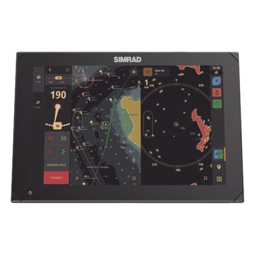 Pantalla de Navegación NSX de 12 pulgadas / SolarMAX IPS HD / Integración Total con Mercury / Compatibilidad con Radar HALO / Uso Compartido de Datos