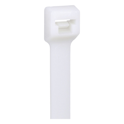 Cincho de Bloqueo de Nylon 6.6, Color Natural, 142 mm largo x 2.5mm ancho, sección transversal en miniatura, 1000 piezas