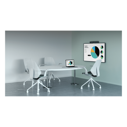 Barra de Videoconferencia A10 de Yealink para Salas Pequeñas con Android Integrado para Microsoft Teams y Modo BYOD - Incluye Control Remoto