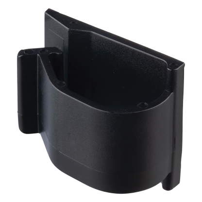 Clip de Nylon 6.6 con Adhesivo, Para Cables de Hasta 15.8 mm de Diámetro, Uso Interior/Exterior, Color Negro, Paquete de 100pz