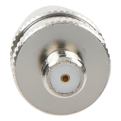 Adaptador en Línea de Conector BNC Hembra a SMA Hembra Corto / Celulares Motorola, Níquel/ Oro/ Teflón
