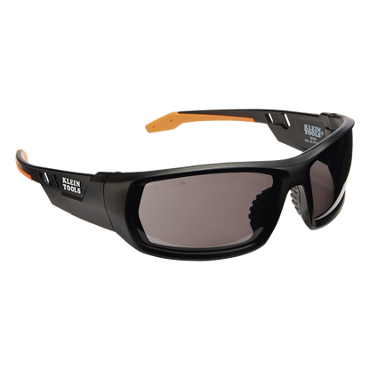 Gafas de seguridad profesionales, marco completo, cristales grises