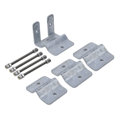 Herraje Adaptador Cruzado para Mástil para Diámetros desde 7/8" hasta 2".