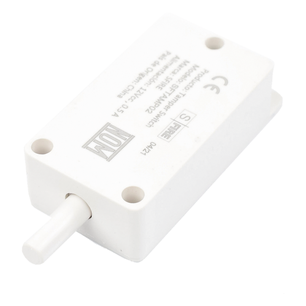 Tamper Switch NO / Contactos de Plata / 12 VDC / 0.5 A / UL y CE