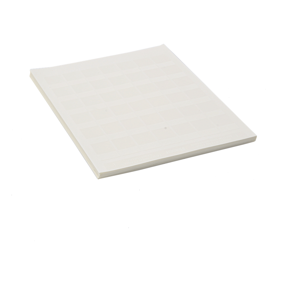 Paquete de Hojas con 2500 Etiquetas de Identificación Auto-Laminadas para Impresora Láser/Inyección de Tinta, para Cables de 4.1 a 8.1 mm de Diámetro