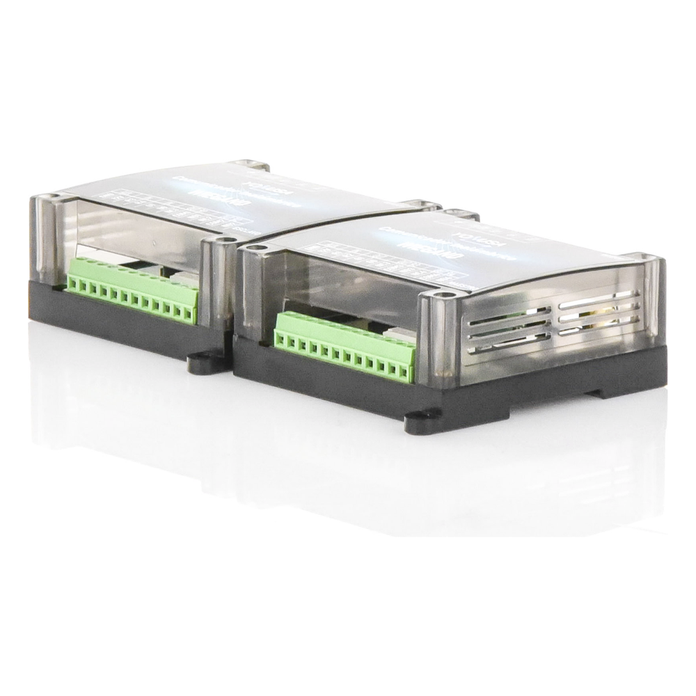 Convertidor de lectora para control de acceso (cableado a inalámbrico) / 1 Wiegand / 2 Relevadores / 2 Entradas / Hasta 1.6 KM de distancia
