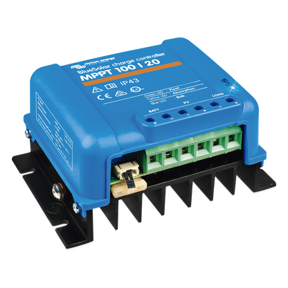 BlueSolar MPPT 100/20. Controlador Solar MPPT 20A, Voltaje Selección Automática: 12/24/48 Vcc.
