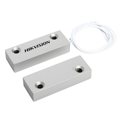 Contacto Magnético Metálico Cableado / Puertas y Ventanas / Gap 3.5 cm / Normalmente Cerrado / Hikvision