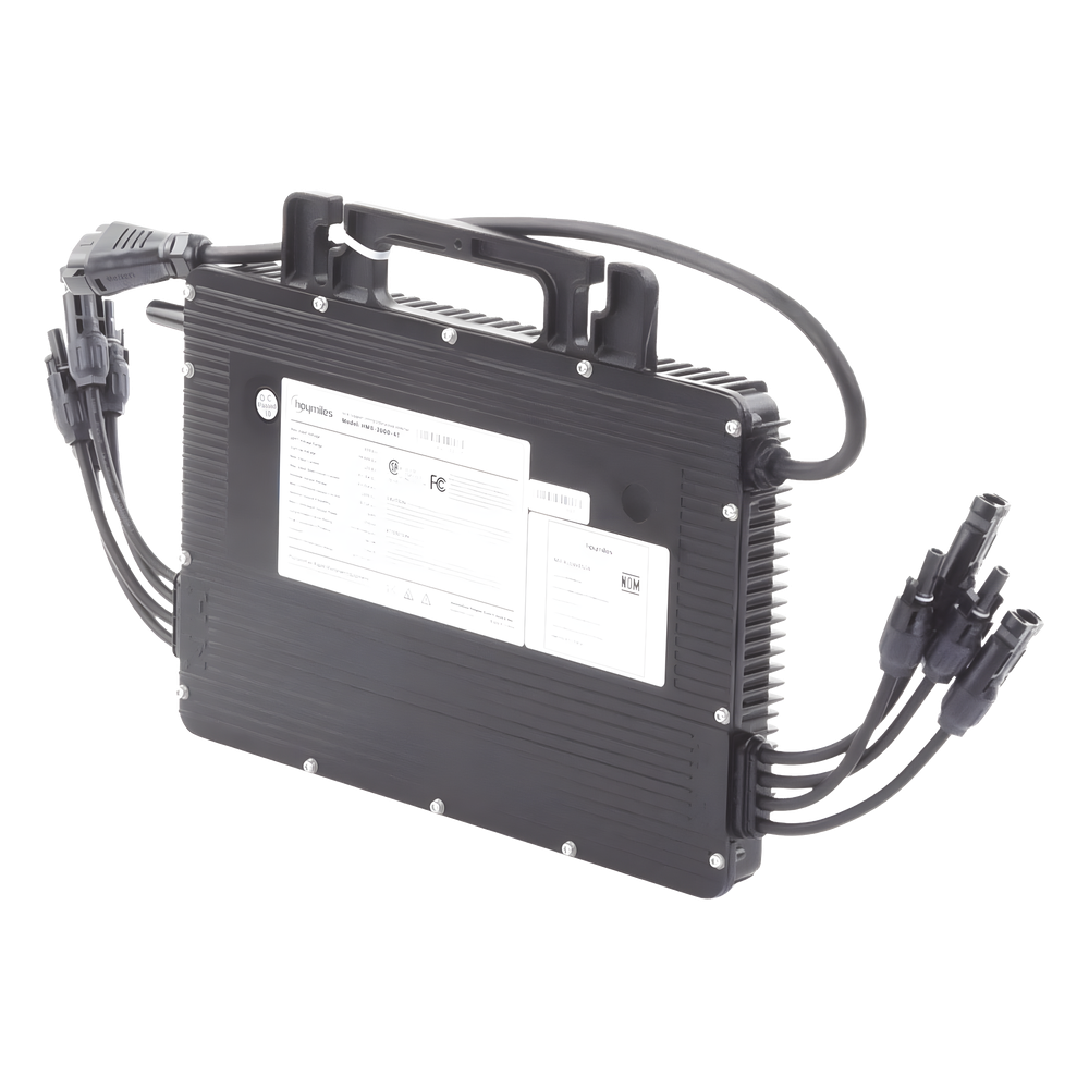 Microinversor 2 Kw, 220 Vca, para Interconexión a Red Eléctrica, IP67, Conexión para Cable Troncal, Soporta Oversizing a 4 Módulos de Hasta 670 W
