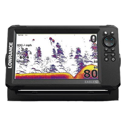 Eagle eye 9 ecosonda en pantalla horizontal IPS de 9 pulgadas, incluye transductor ojo de águila