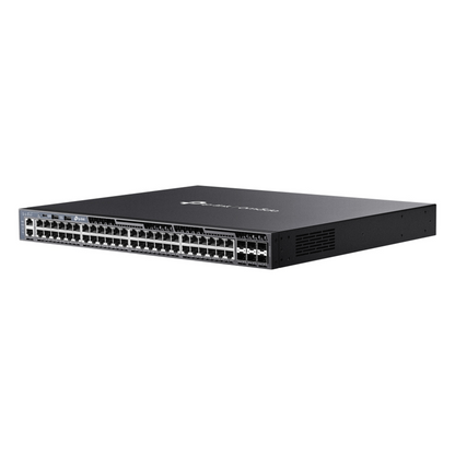 Switch Gestionable L3 Apilable / 48 Puertos Gigabit + 6 Slots 10G SFP+ / Capacidad 216 Gbps / Apilamiento Físico hasta 8 Unidades / Gestión Cloud
