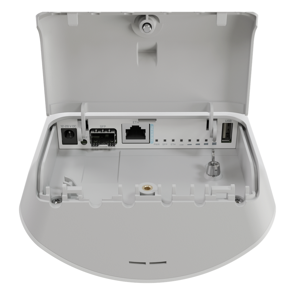 (mANTBox ax 15s) Punto de Acceso Sectorial de 120°/ WiFi 6 Doble Banda 2.4Ghz y 5Ghz/Antena Integrada 15 dBi/Con 1 Puerto Ethernet PoE In + 1 puerto