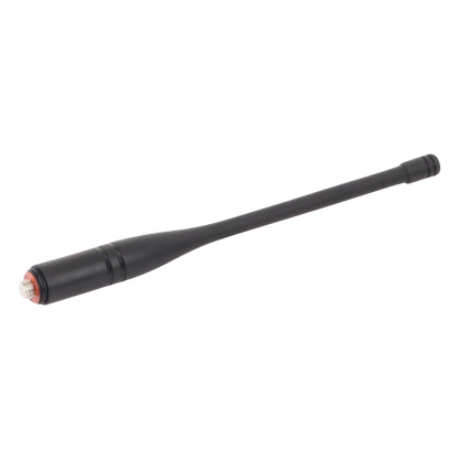 Antena UHF Helicoidal / 400-470 MHz / Ganancia 0 dBd (Unitaria) / Longitud 170 mm (6.7 in) / Conector Rosca Monopolo / Radios Motorola DEP550