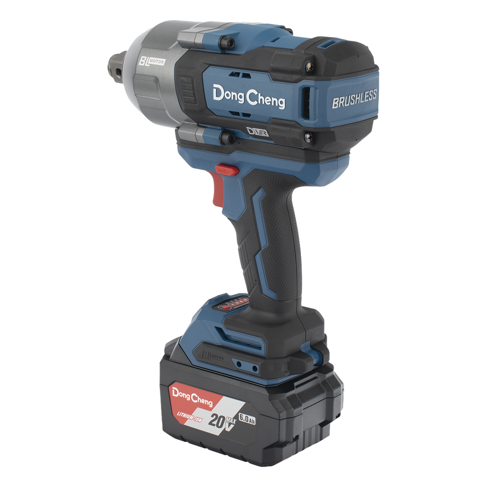 Llave de Impacto Inalámbrica de 20V, Entrada de 3/4 in, Incluye 2 Baterías de 6Ah, Cargador y Estuche